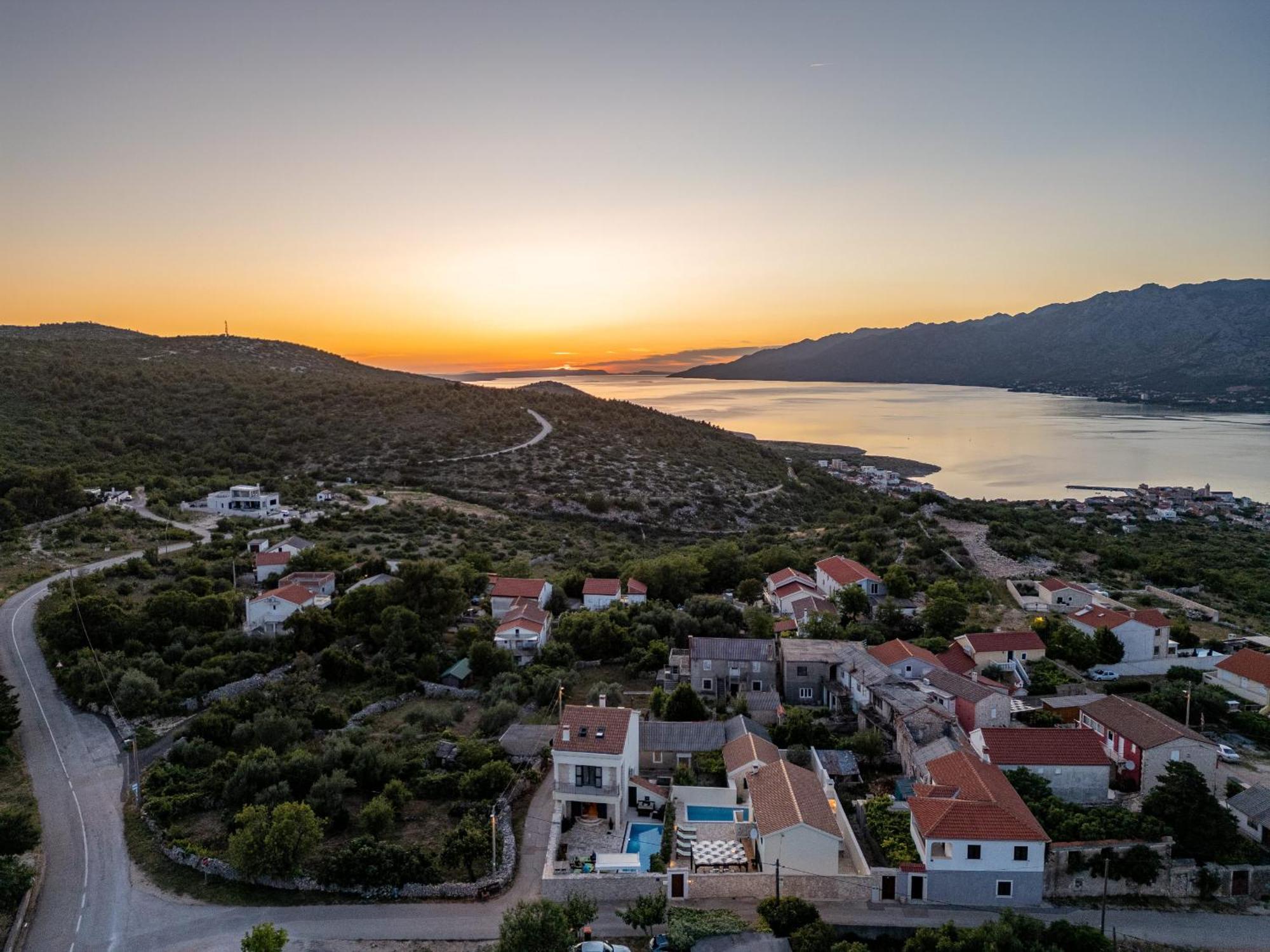 Villa Ivo Zadarvillas Vinjerac Exteriör bild