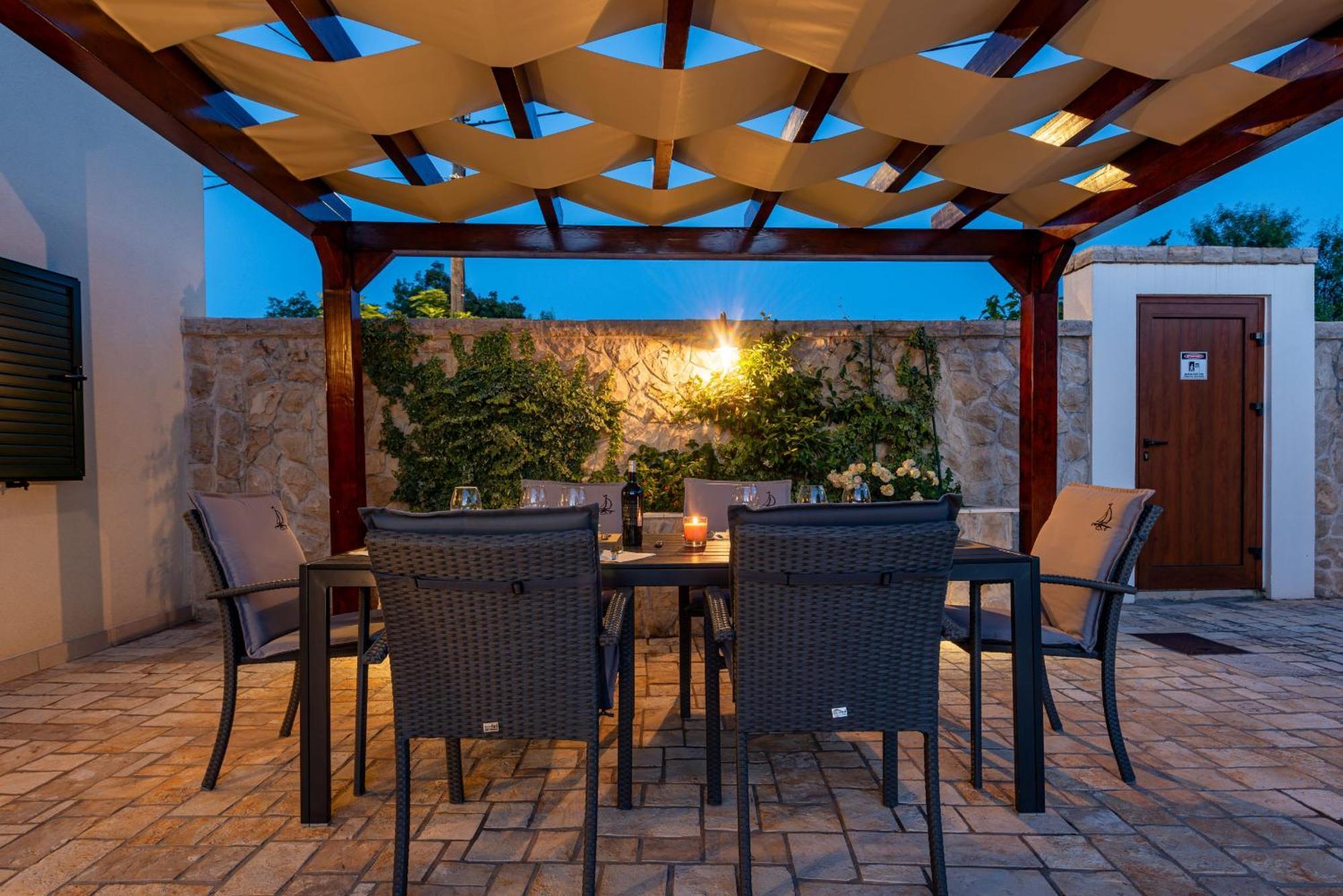 Villa Ivo Zadarvillas Vinjerac Exteriör bild